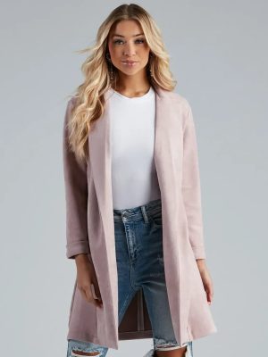 Major Boss Babe Long Line Blazer
