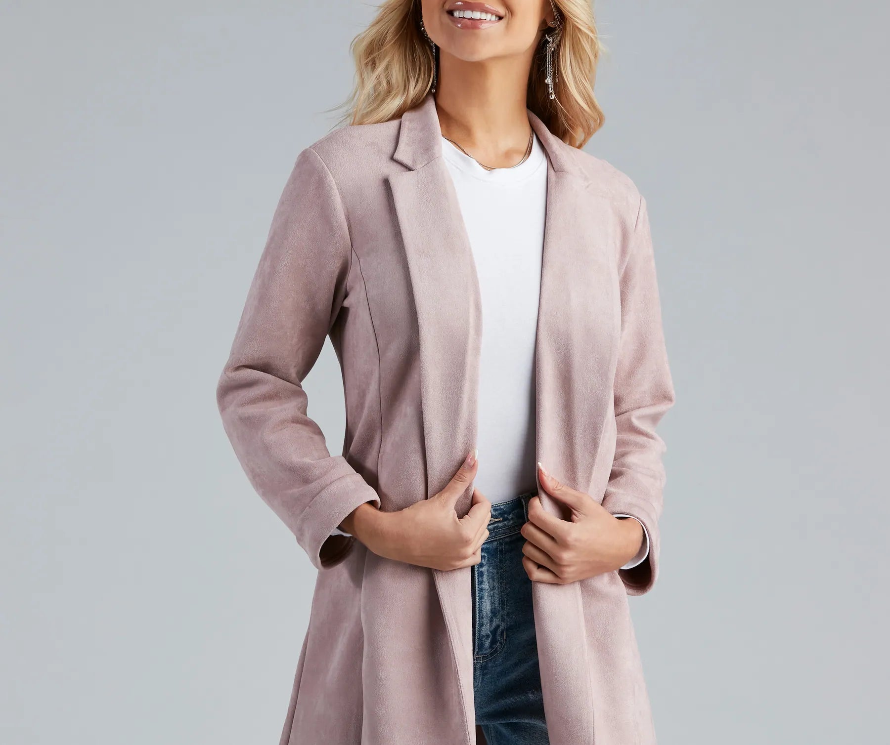 Major Boss Babe Long Line Blazer - Image 3