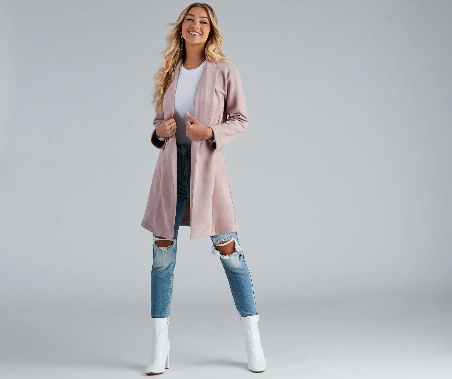 Major Boss Babe Long Line Blazer - Image 4