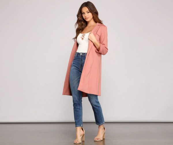 Makin' Major Moves Long Line Blazer - Image 9