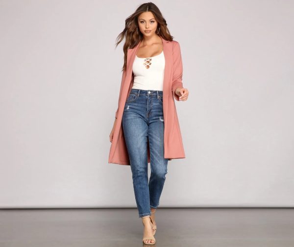 Makin' Major Moves Long Line Blazer - Image 13