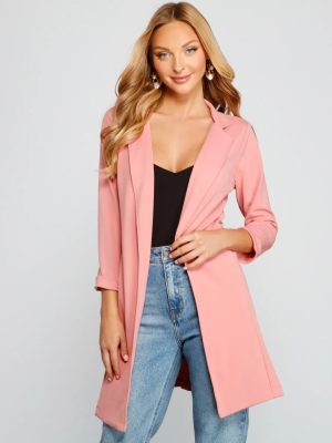 Miss Professional Long Line Blazer