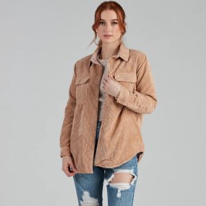 Keep It Trendy Reversible Shacket