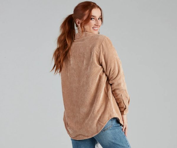 Keep It Trendy Reversible Shacket - Image 3