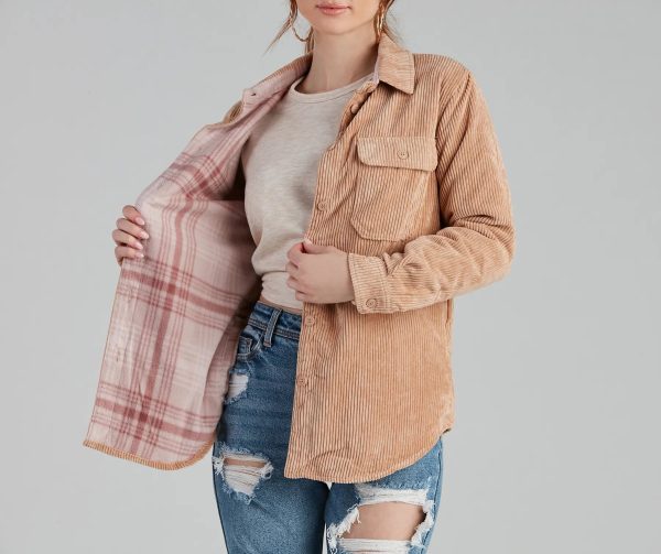 Keep It Trendy Reversible Shacket - Image 4