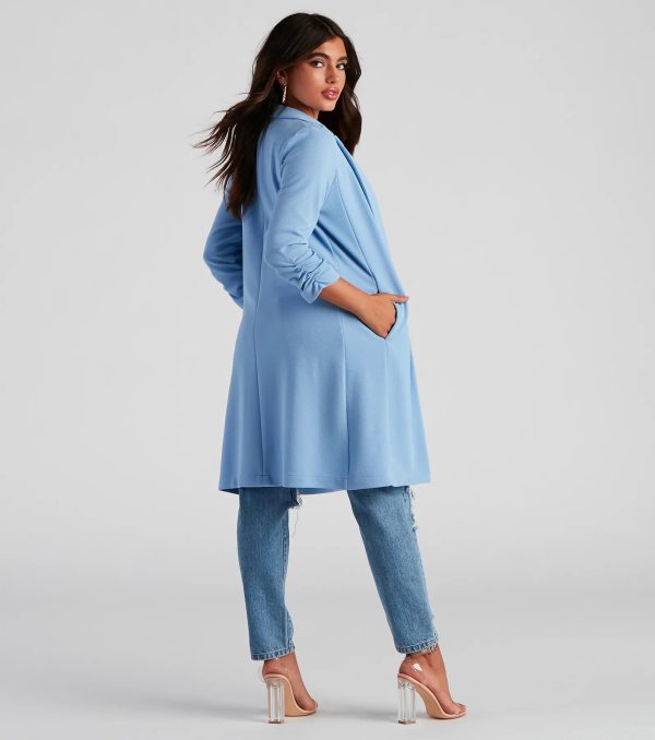 Get Down To Business Crepe Blazer - Image 2