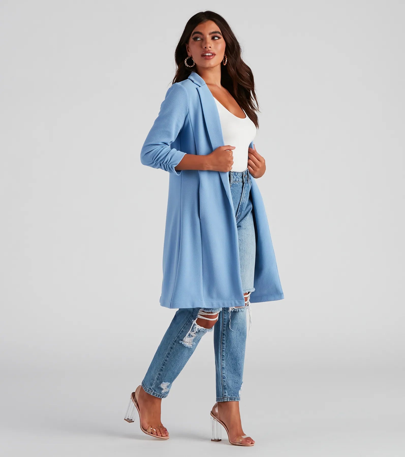 Get Down To Business Crepe Blazer - Image 3