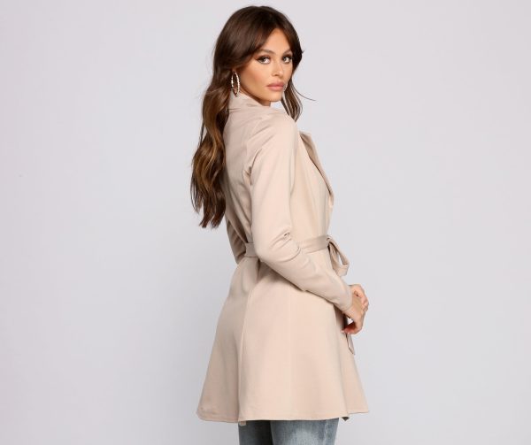 She's A Boss Trench Coat - Image 22