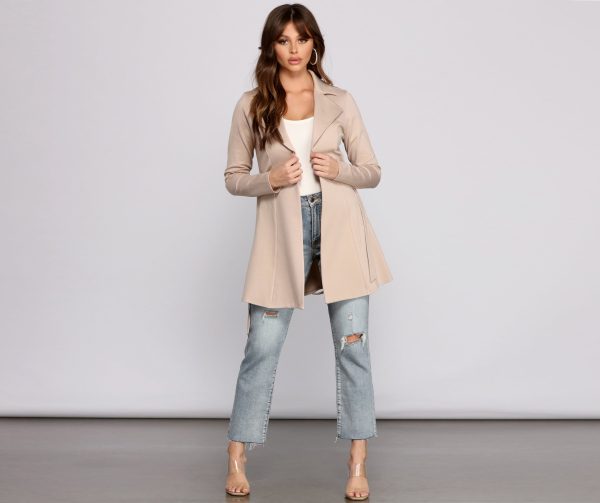 She's A Boss Trench Coat - Image 24