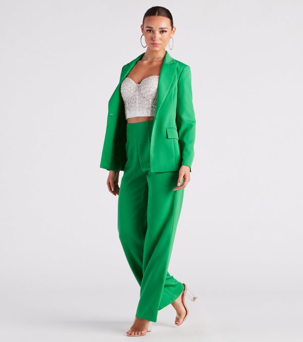 Bold Moves Woven Blazer - Image 7