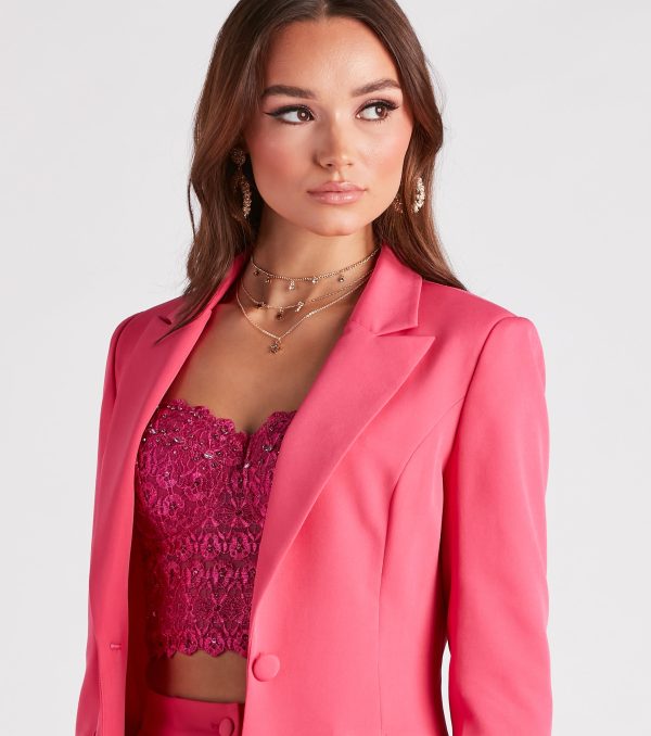 Bold Moves Woven Blazer - Image 12