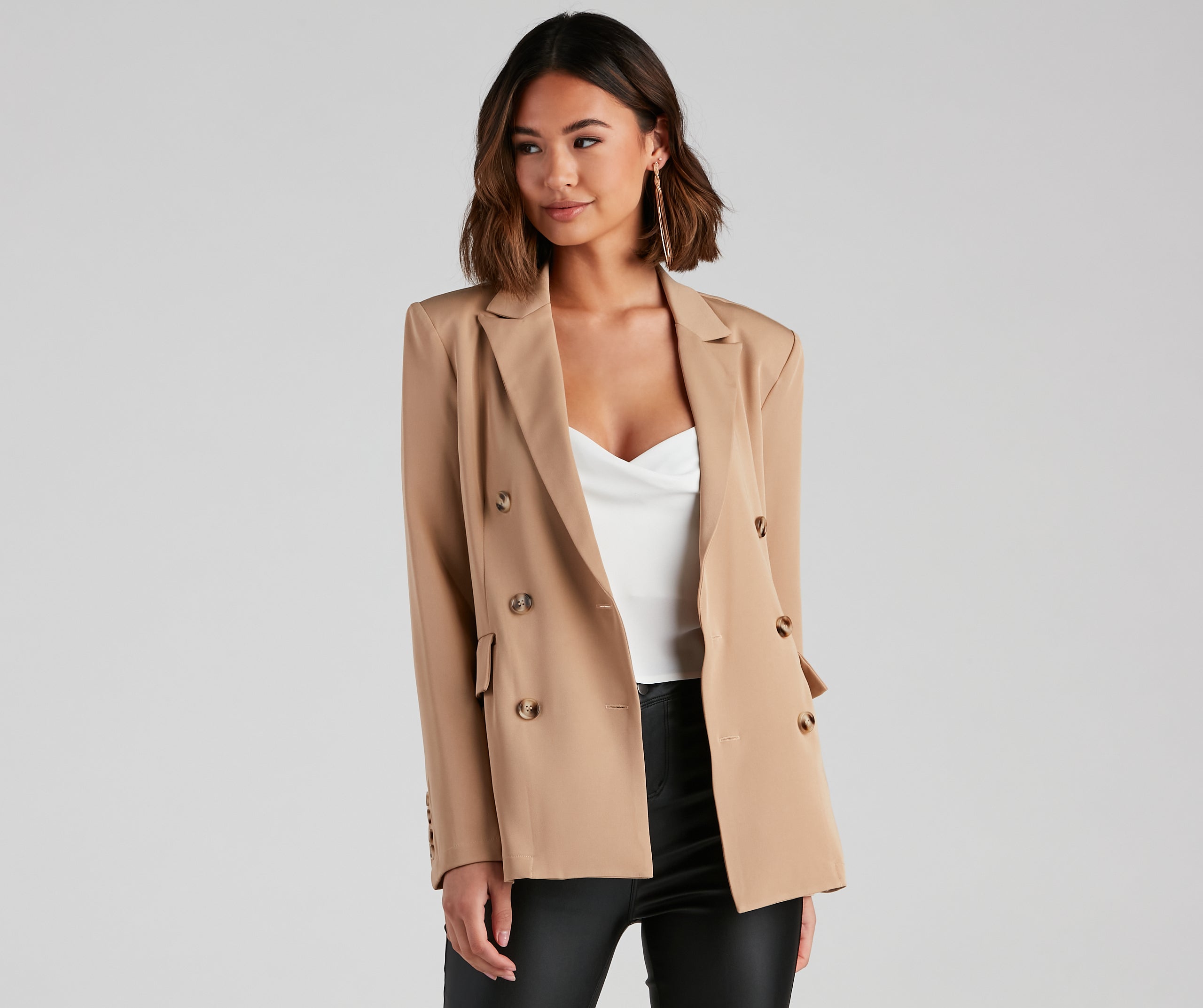 Working Girl Double Breast Blazer - Image 5