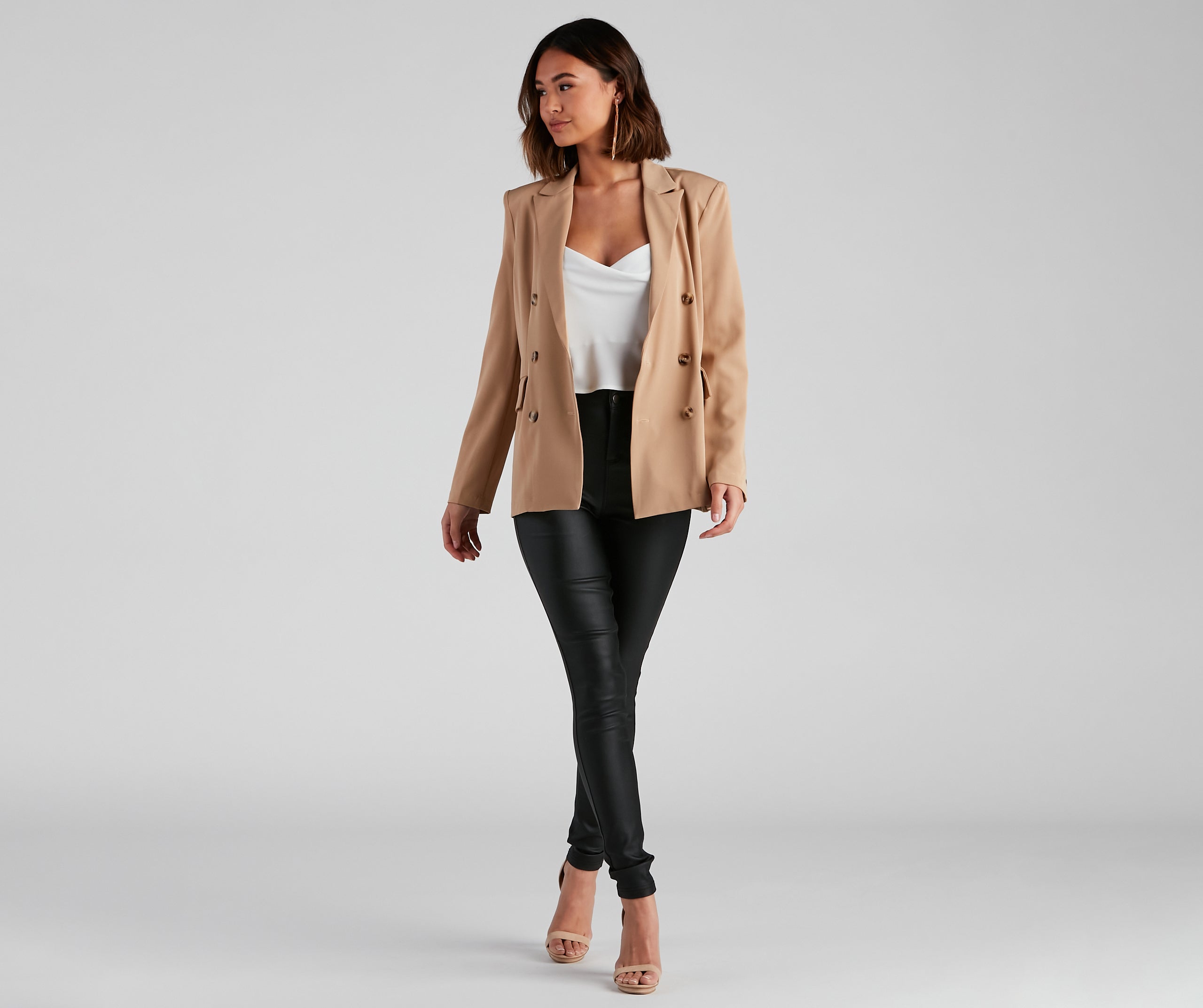 Working Girl Double Breast Blazer - Image 7