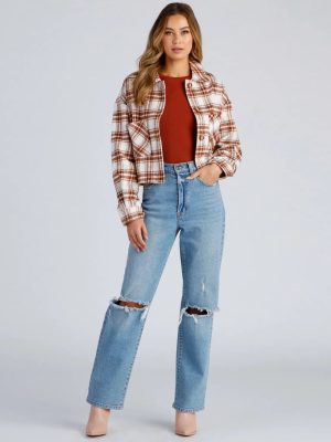 Trendy Layers Flannel Shacket