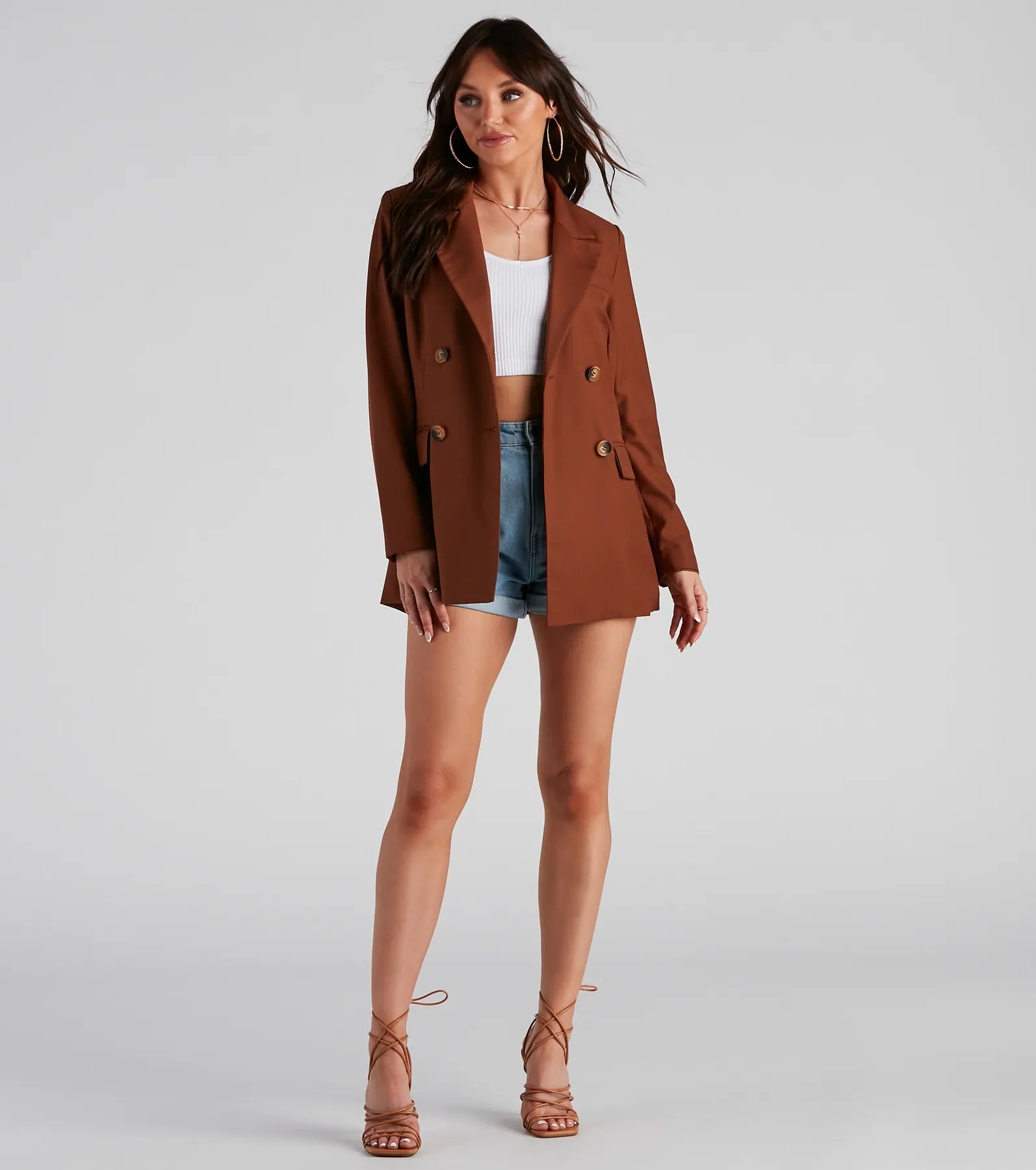 Slay The Day Double Breasted Blazer - Image 3