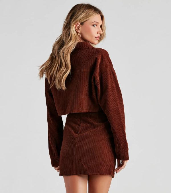 Fall Fave Corduroy Crop Jacket - Image 2