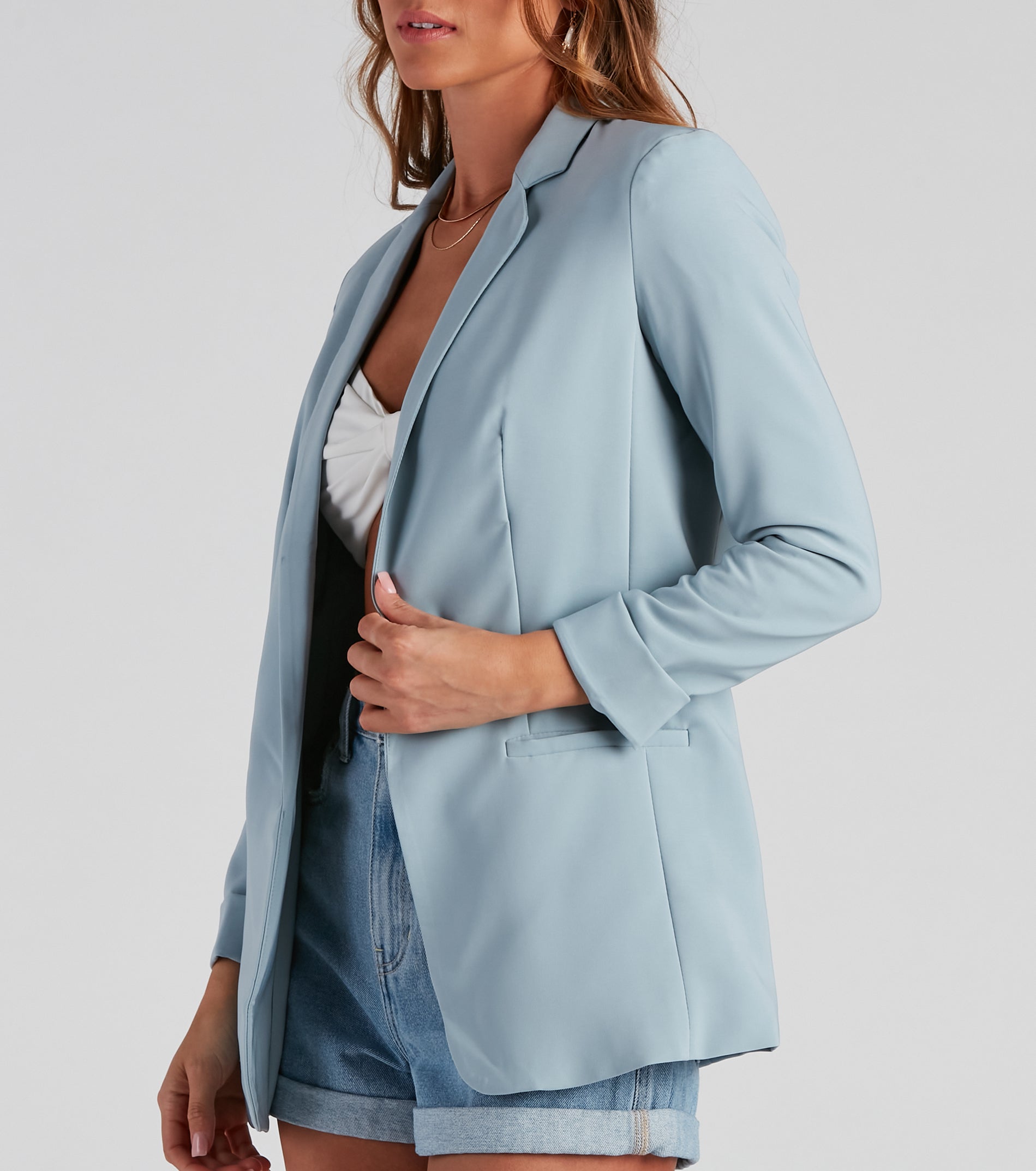 On My Way Classic Oversized Blazer - Image 7