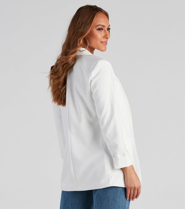 On My Way Classic Oversized Blazer - Image 4