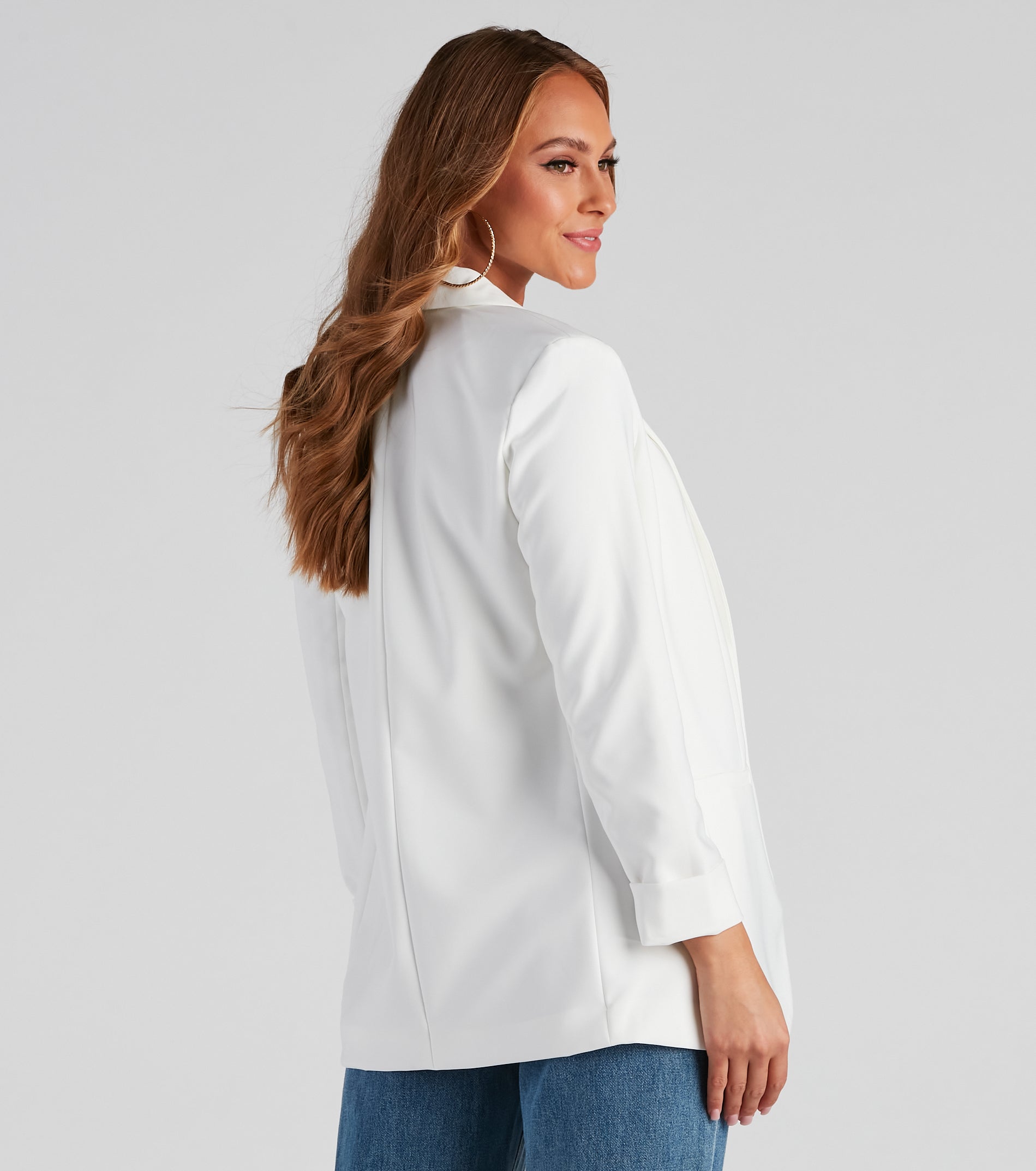 On My Way Classic Oversized Blazer - Image 4