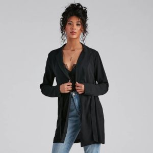 Simply Elevated Tie-Front Trench