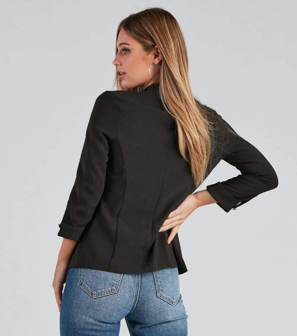 Major Boss Babe Energy Twill Blazer - Image 2