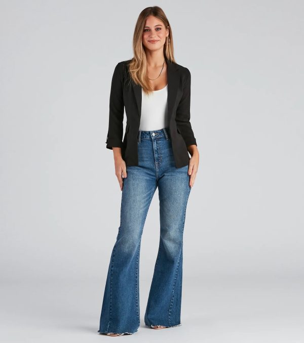Major Boss Babe Energy Twill Blazer - Image 3