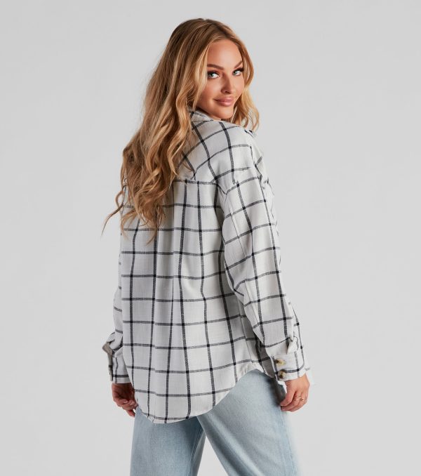 Chill Moment Plaid Shacket - Image 2