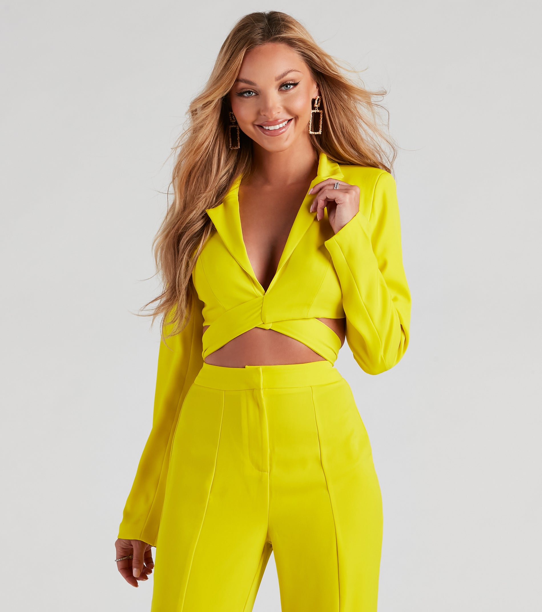 Boss Babe Moves Cropped Blazer - Image 5