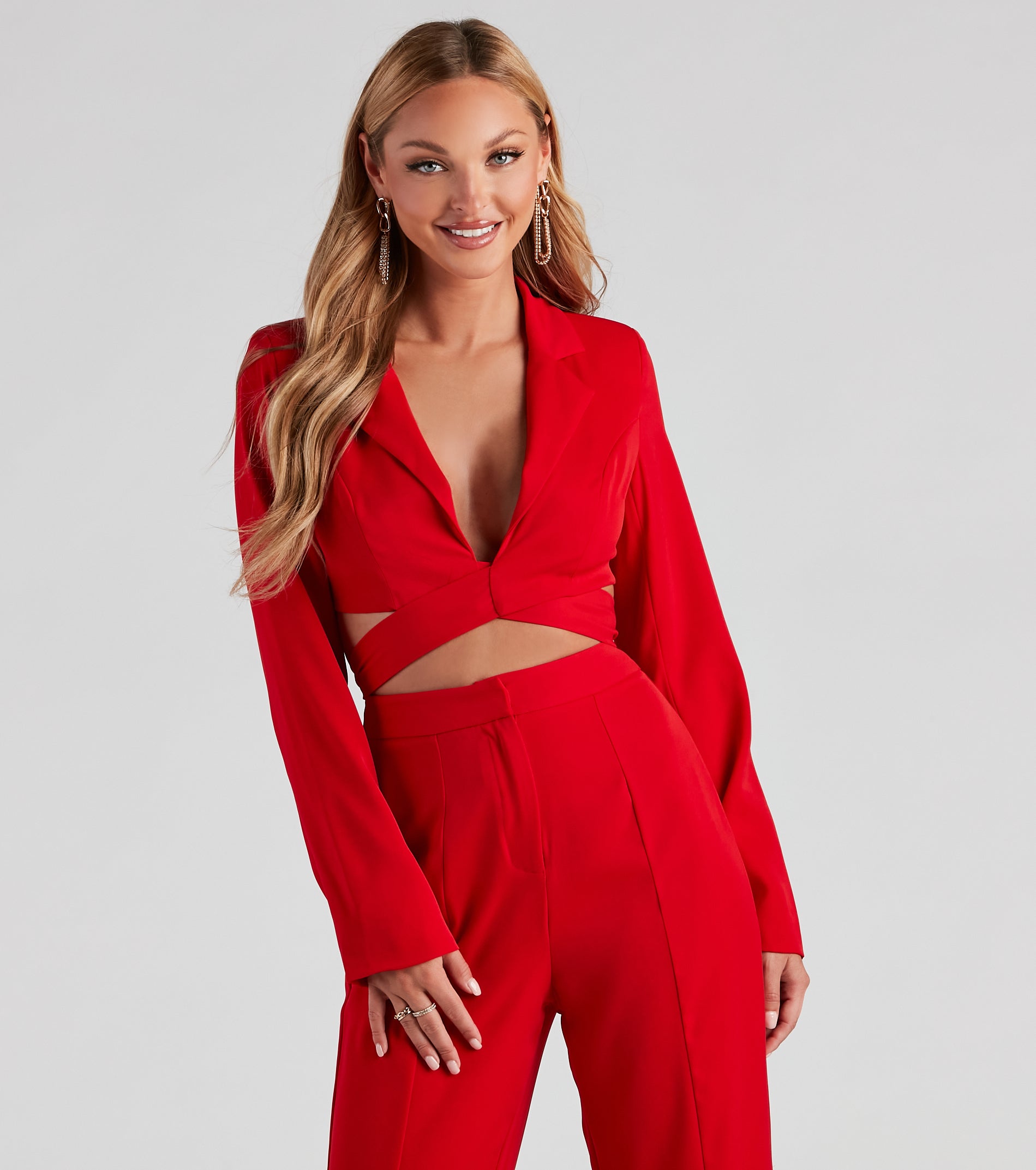 Boss Babe Moves Cropped Blazer - Image 4
