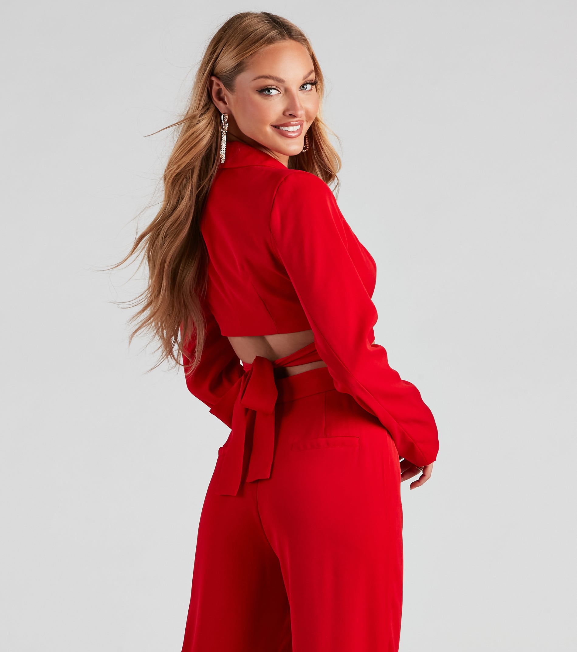 Boss Babe Moves Cropped Blazer - Image 2