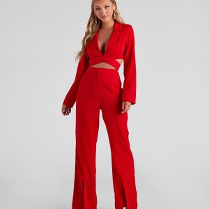 Boss Babe Moves Cropped Blazer