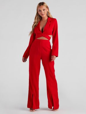 Boss Babe Moves Cropped Blazer