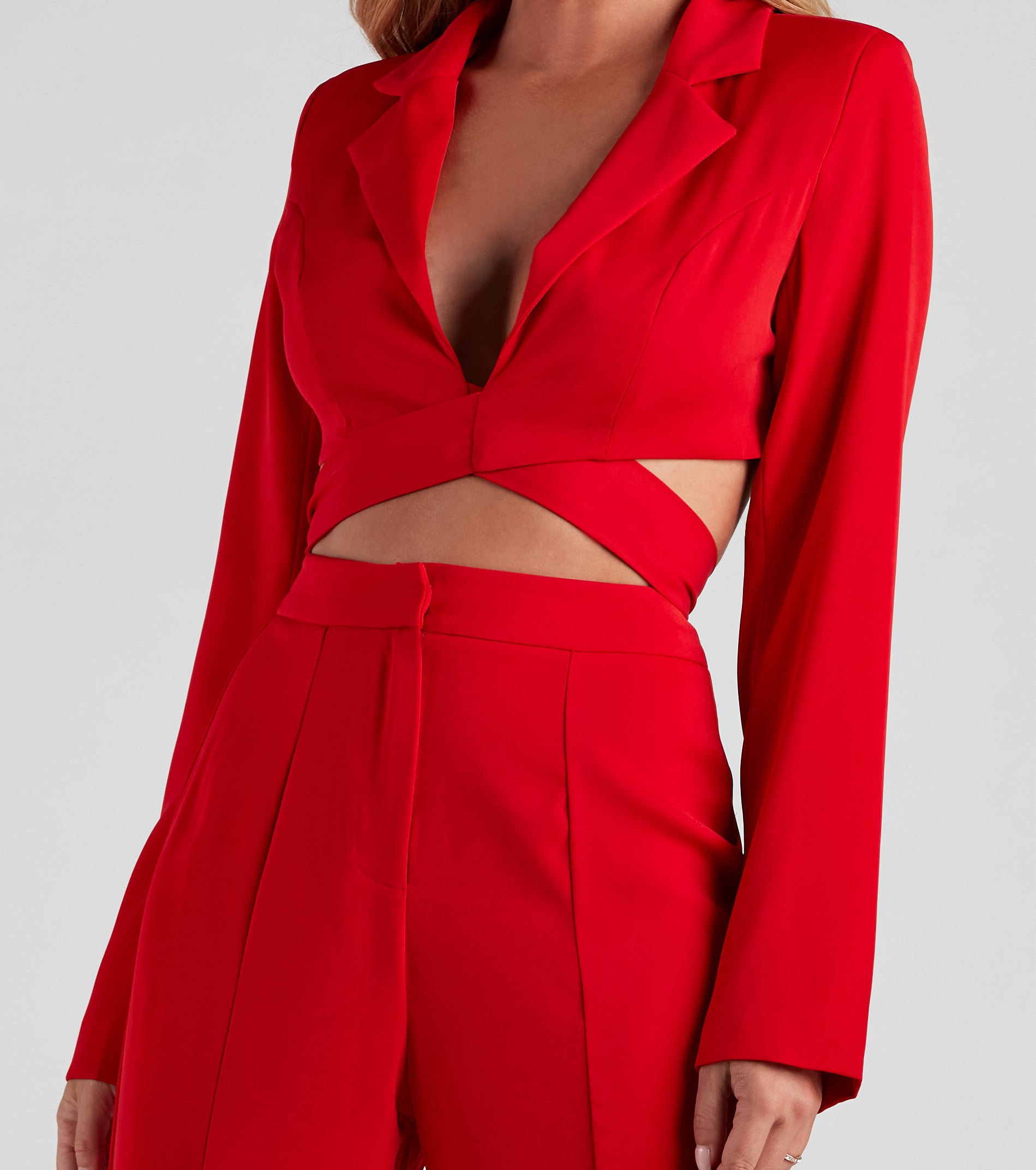 Boss Babe Moves Cropped Blazer - Image 3