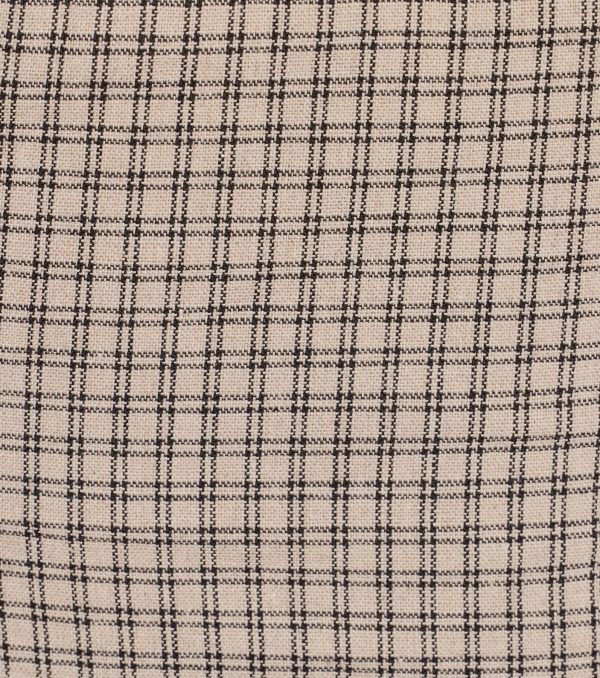 Keep On Charming Plaid Linen Cropped Vest - Image 4