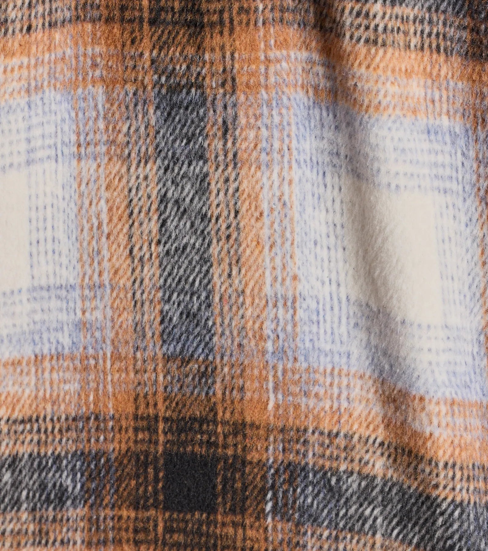 Cozy Cute Plaid Woven Cropped Shacket - Image 5