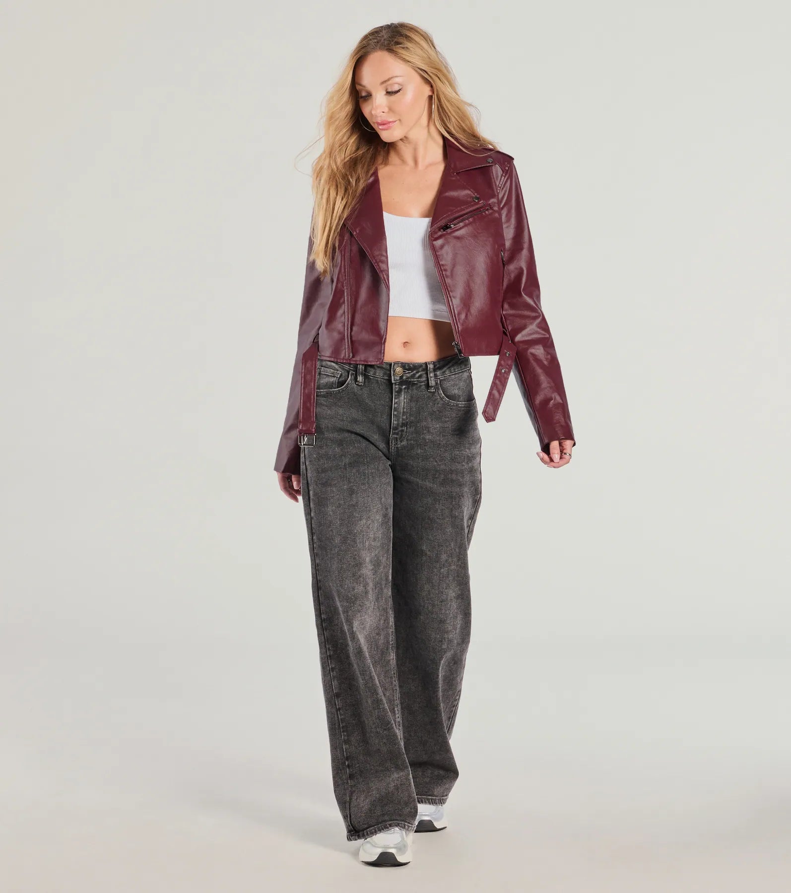 Ride With Me Faux Leather Moto Jacket - Image 3