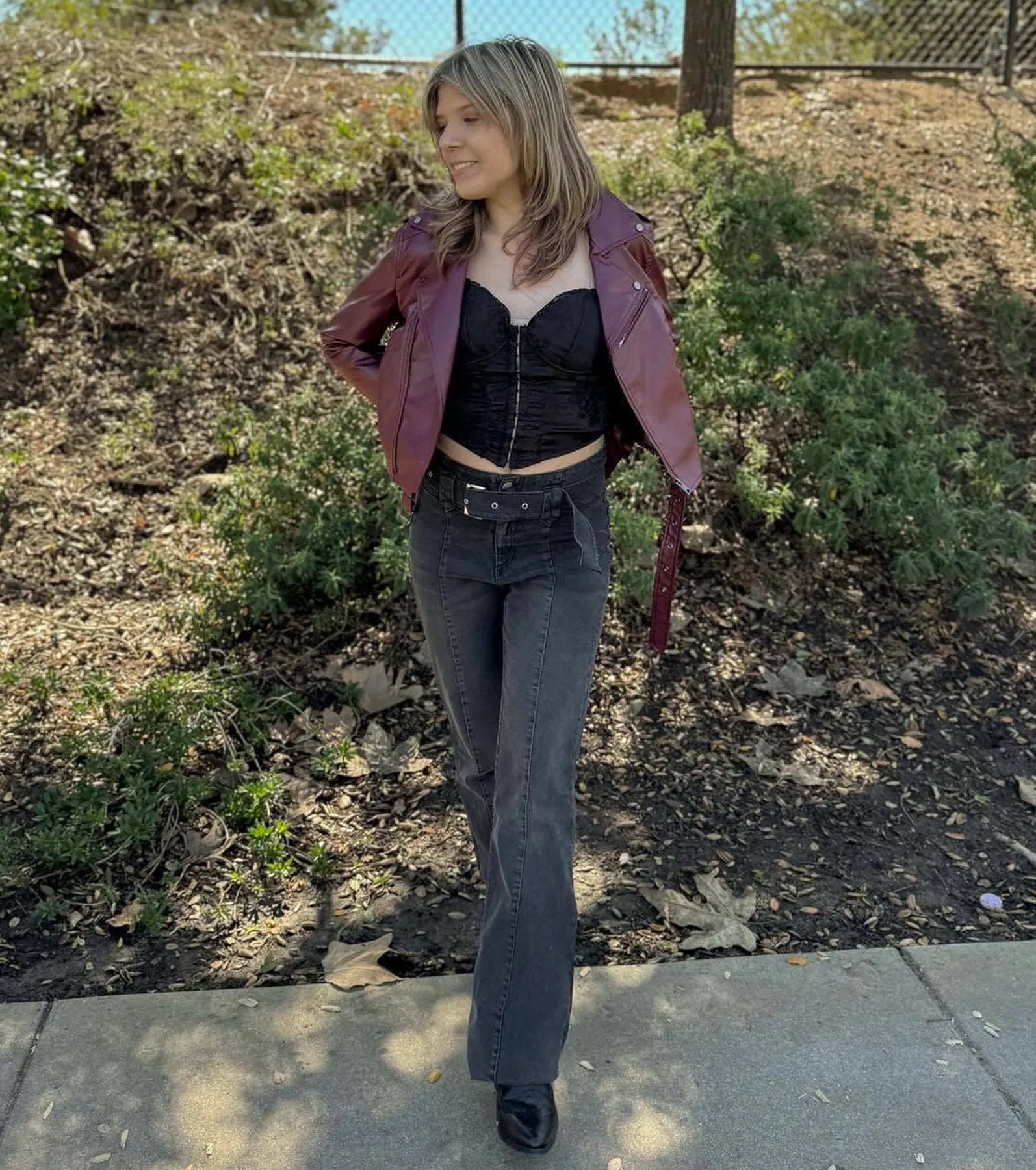 Ride With Me Faux Leather Moto Jacket - Image 5