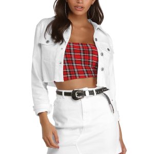 Denim Dreams Cropped Jacket