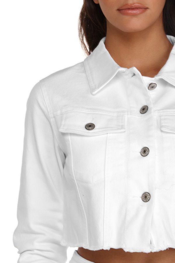 Denim Dreams Cropped Jacket - Image 4