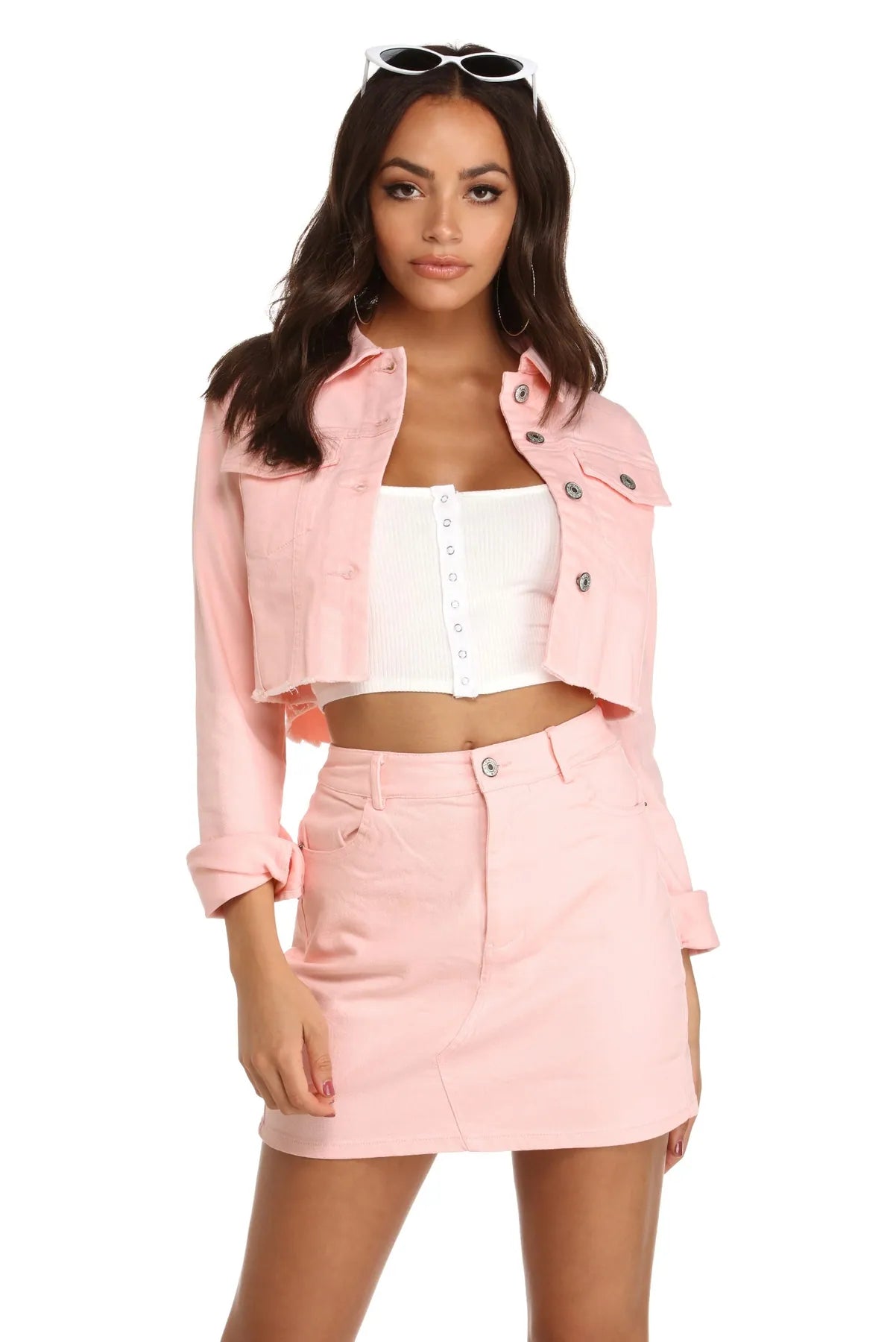 Denim Dreams Cropped Jacket - Image 5