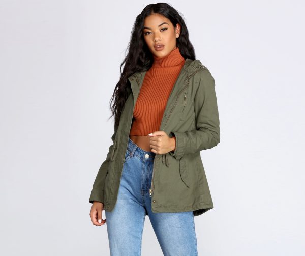 Hooded Out For An Adventure Anorak - Image 16