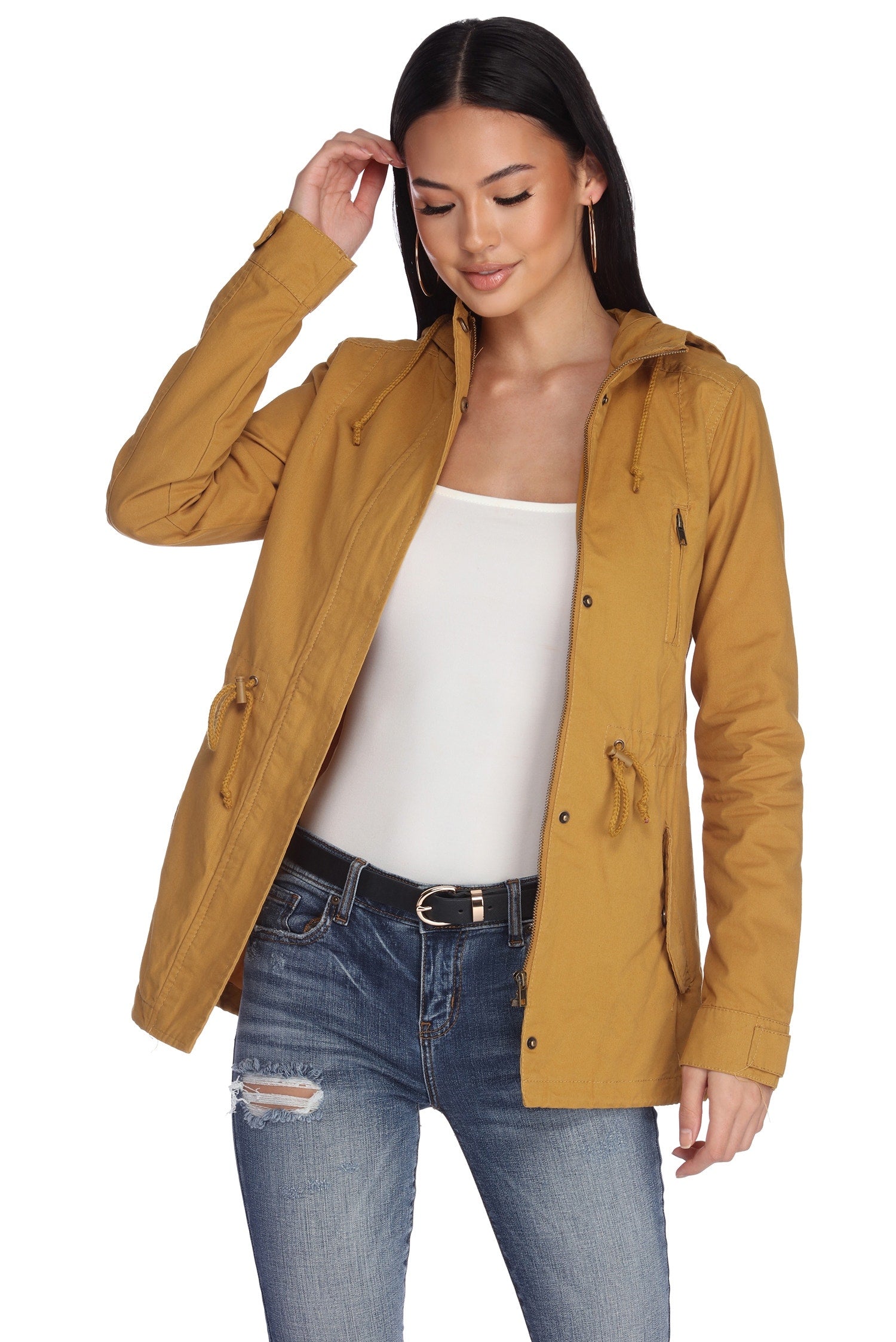 Hooded Out For An Adventure Anorak - Image 17