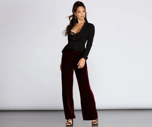 Work It Peplum Blazer - Image 12