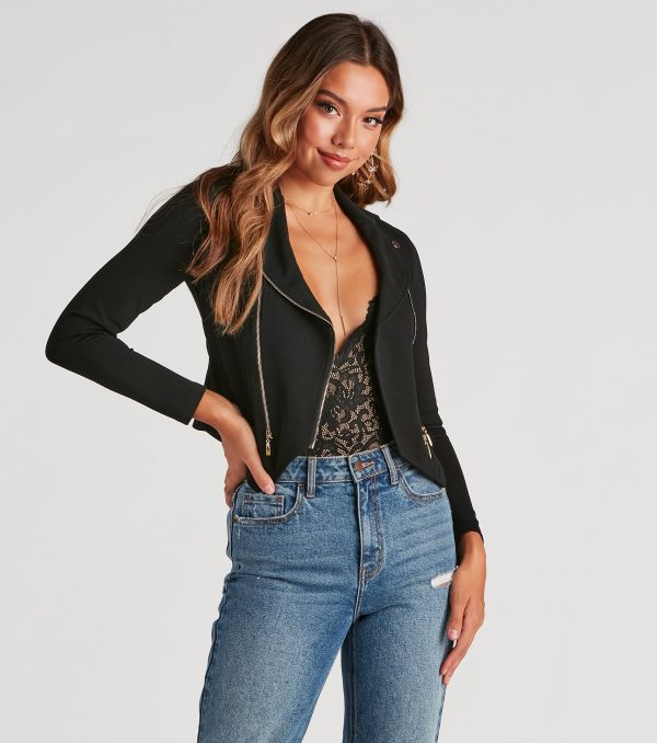 Baby. I Want Moto Jacket