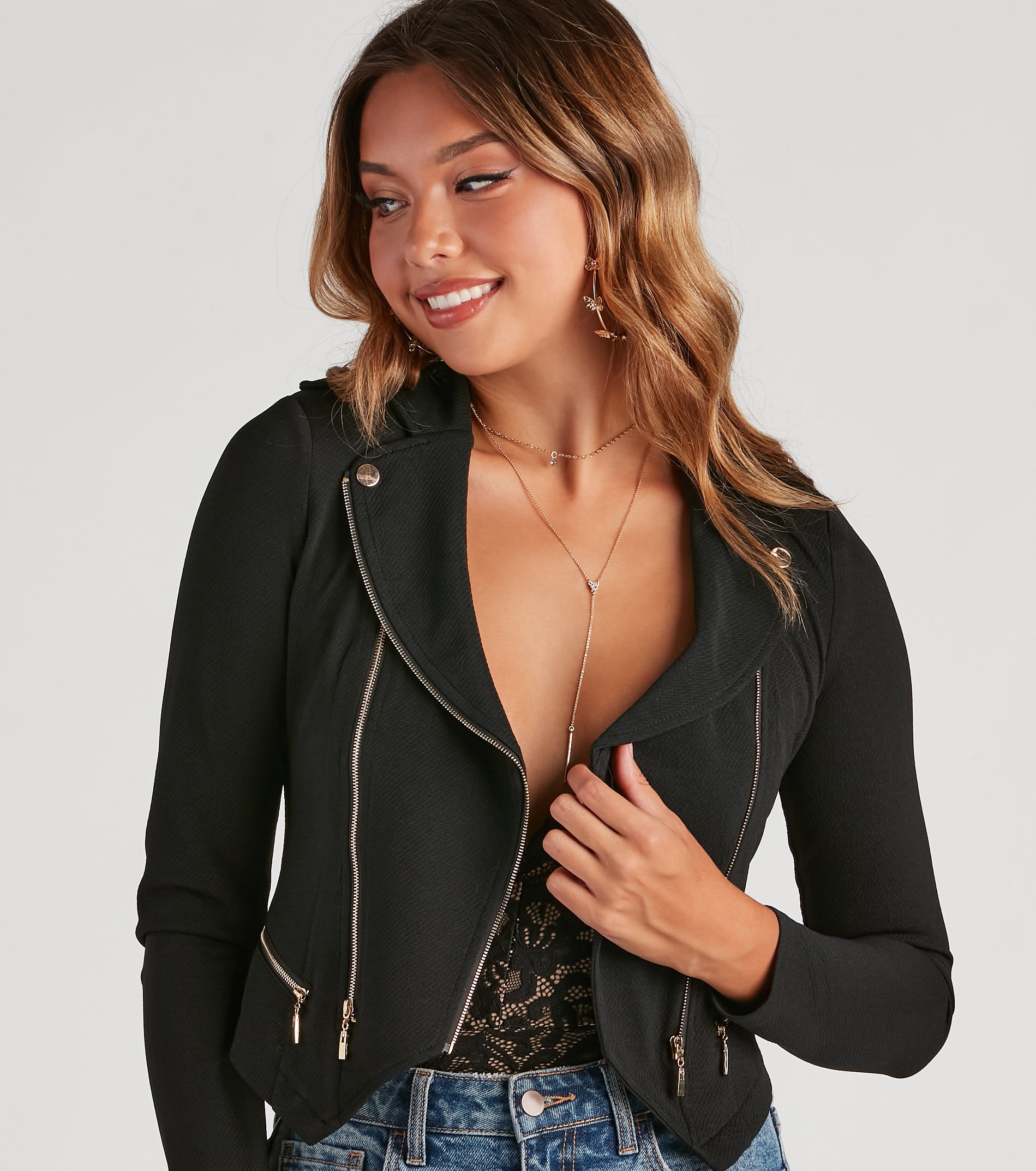 Baby. I Want Moto Jacket - Image 4
