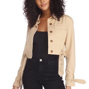 Let's Go Cropped Jacket