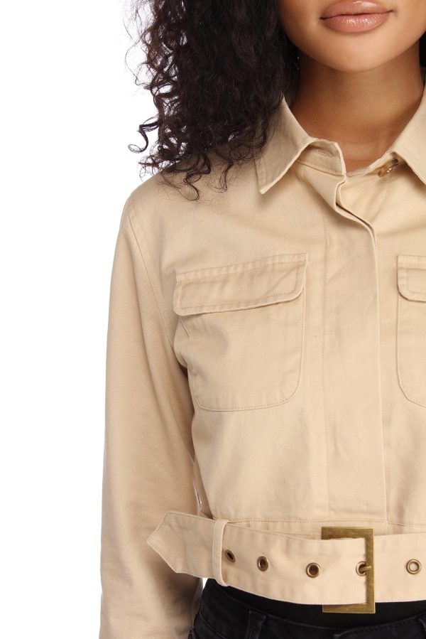 Let's Go Cropped Jacket - Image 4