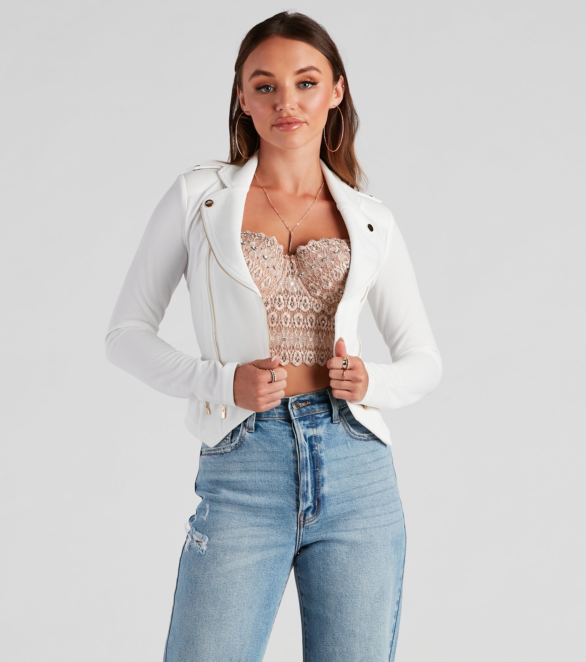 Baby. I Want Moto Jacket - Image 5