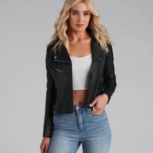 Envy Me Faux Leather Jacket