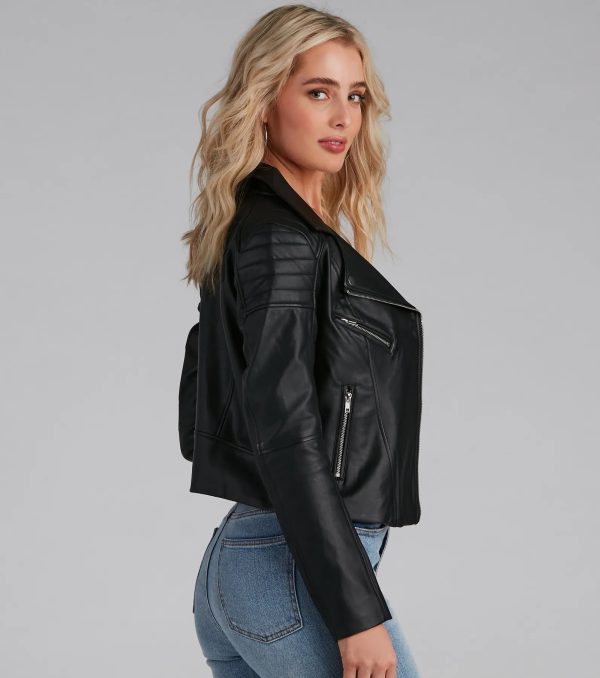 Envy Me Faux Leather Jacket - Image 2